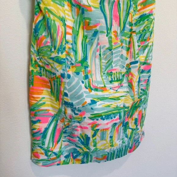 Lilly Pulitzer Courtney Shift Dress - Multicolor Tropical Mini Dress - Picture 4 of 13